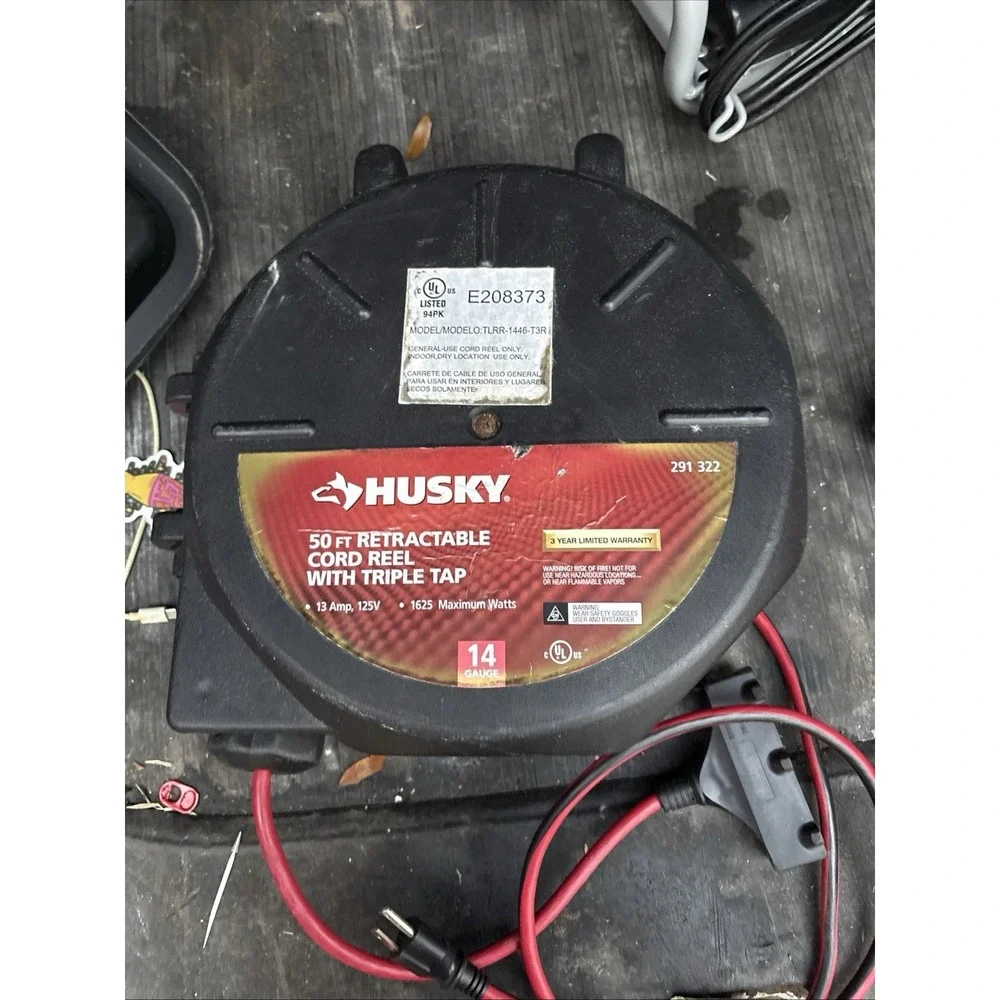 Husky 50ft retractable